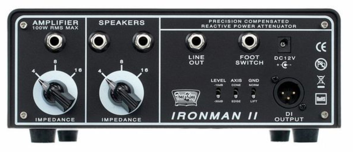 Tone King Ironman Ii Attenuator 100w 4/8/16-ohms - Atenuador de potencia - Variation 1