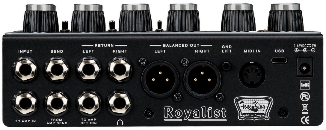Tone King Royalist Preamp - Preamplificador rack para guitarra eléctrica - Variation 3