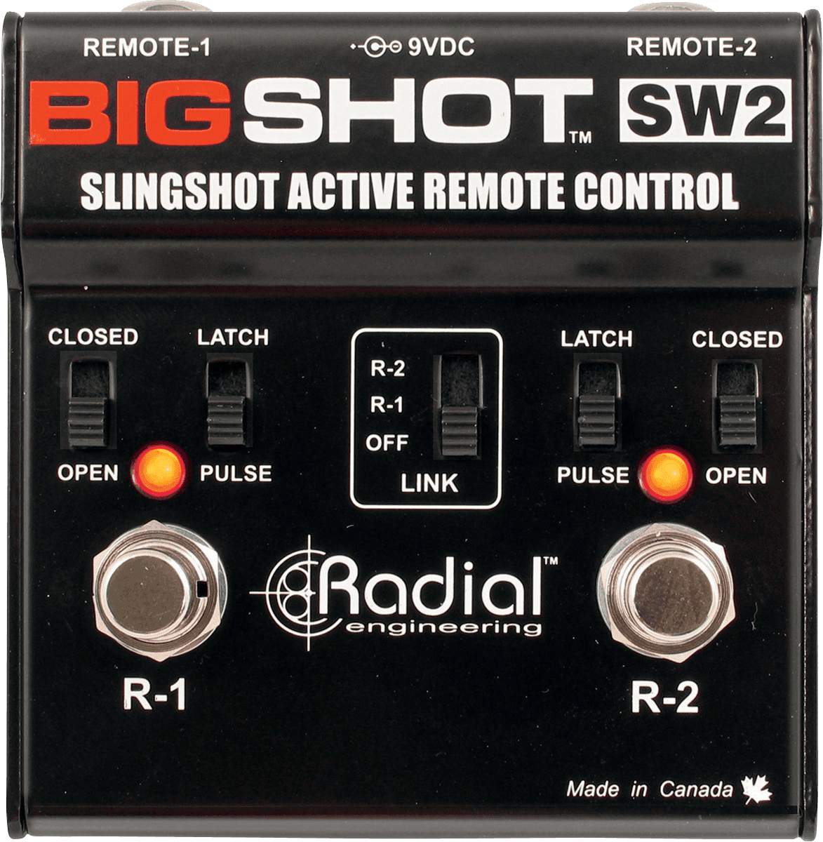 Tonebone Bigshot Sw2 Slingshot Amp Remote Control - Pedalera para amplificador - Main picture