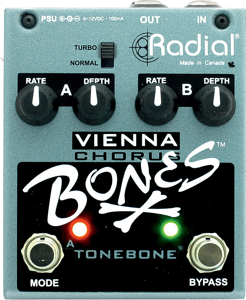 Tonebone Bones Vienna Dual Mode Analog Chorus - Pedal de chorus / flanger / phaser / modulación / trémolo - Main picture