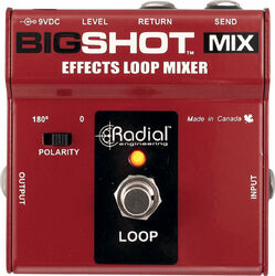 Pedalera de control Tonebone                       BigShot Mix (Effects Loop)