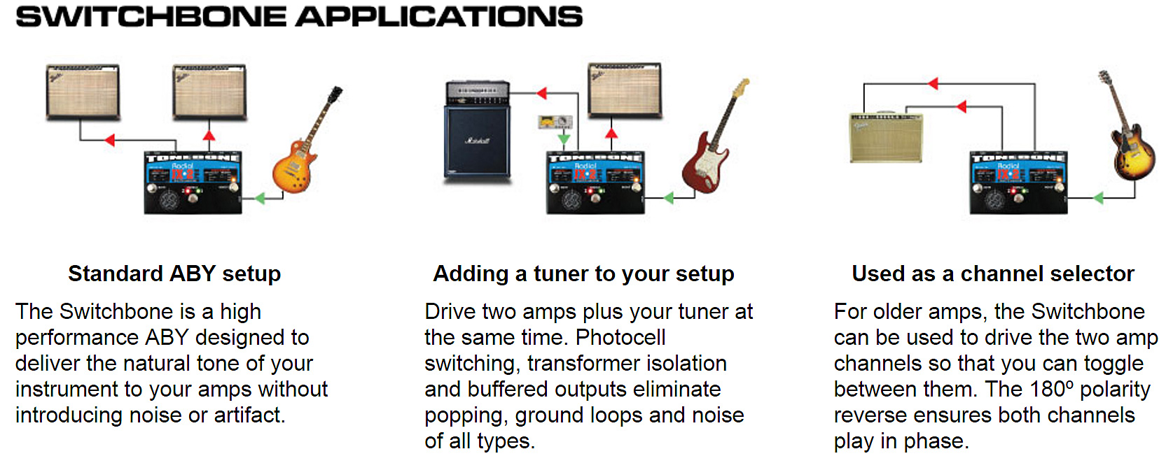 Tonebone Switchbone Aby Amp Selector - Pedalera de control - Variation 2
