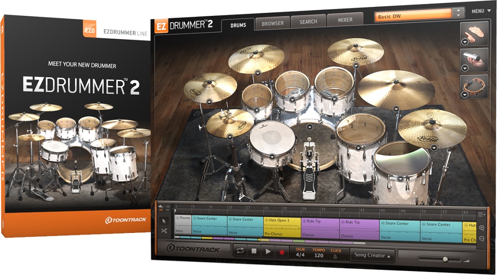 Toontrack Ez Drummer 2 - Sound Librerias y sample - Variation 1