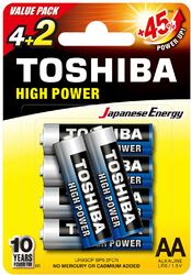 Batería Toshiba LR6 - Pack of 6