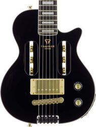 Guitarra eléctrica de viaje Traveler guitar Escape EG-1 Custom - Black