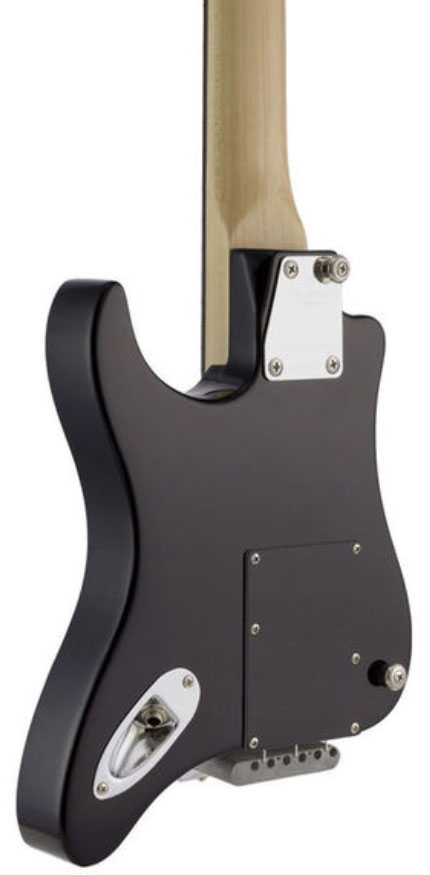 Traveler Guitar Travelcaster Deluxe Sss Trem Wal +housse - Black - Guitarra eléctrica de viaje - Variation 3