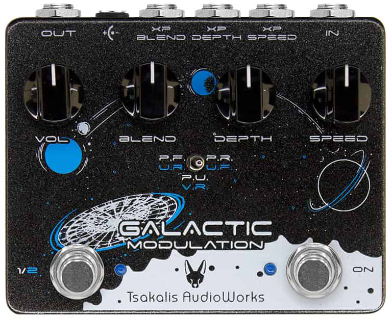 Tsakalis Audioworks Galactic Modulation - Pedal de chorus / flanger / phaser / modulación / trémolo - Main picture