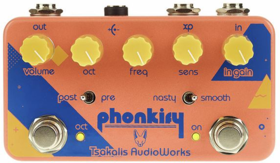 Tsakalis Audioworks Phonkify Envelope Filter / Wah / Octaver - Pedal wah / filtro - Main picture