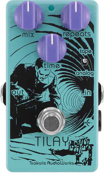 Tsakalis Audioworks Ti.lay. Tape & Analog Delay - Pedal de reverb / delay / eco - Main picture