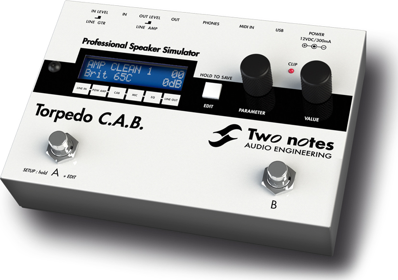 Two Notes Torpedocab - Pedalera multiefectos para guitarra eléctrica - Main picture