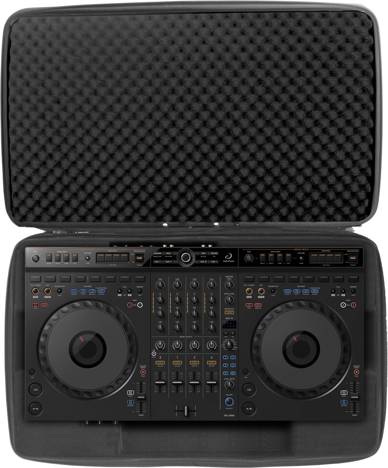 Udg Housse Noire Pour Alphatheta Ddj-grv6 - Funda DJ - Main picture