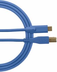 Cable Udg U 96001 LB (Cable USB 2.0 C-B bleu droit 1.5M)