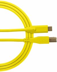 U 96001 YL (cable Usb 2.0 C-B jaune droit 1.5M)
