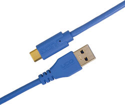 U 98001 LB (USBC - USBA) 1,5m Bleu