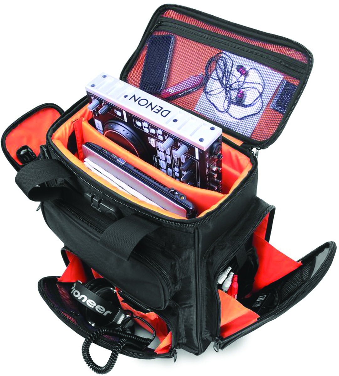 Udg Ultimate Producerbag Large Black/orange - Trolley DJ - Variation 2