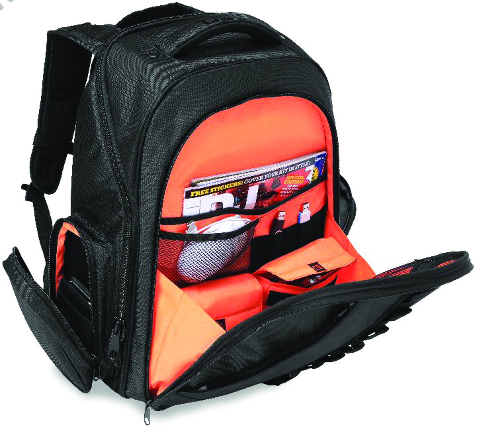 Udg Ultimate Backpack Black/orange - Trolley DJ - Variation 2
