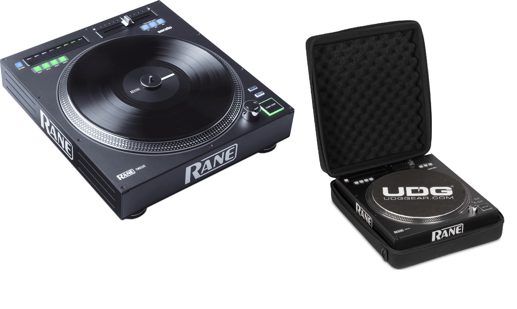 Rane Twelve + Udg U8465 - Case/flight/decksaver - Variation 1