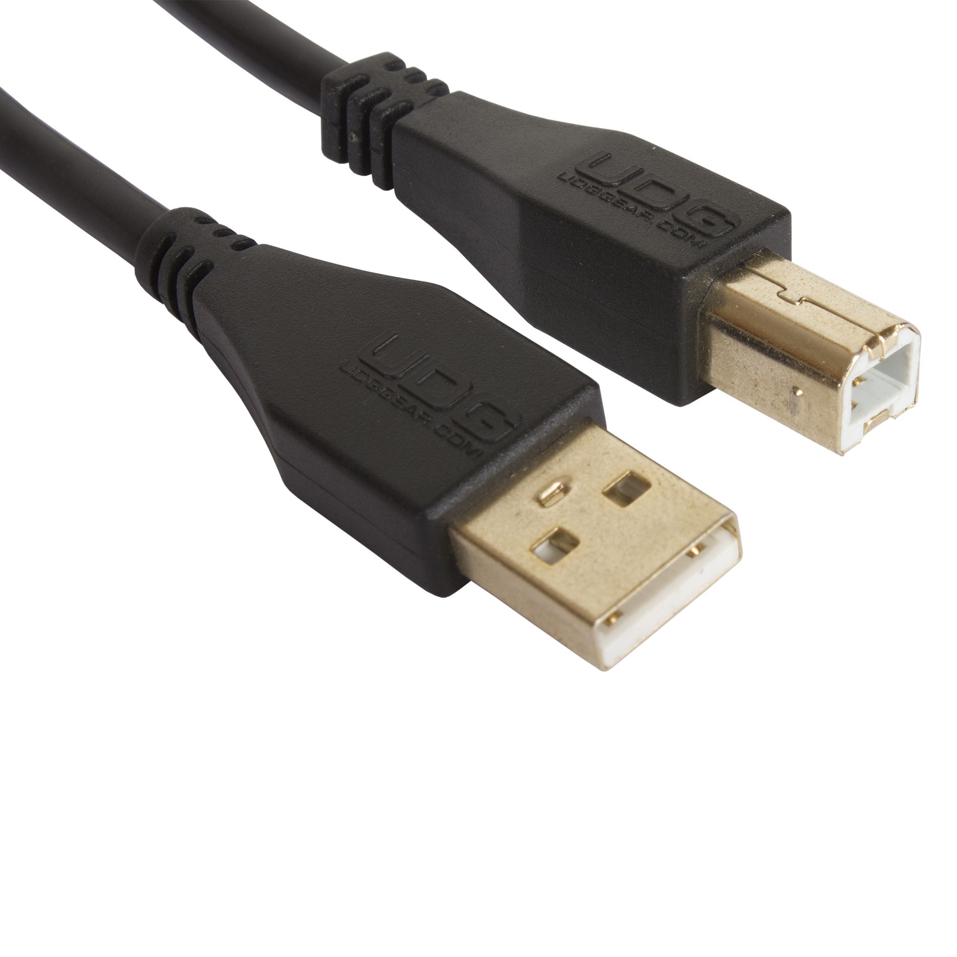 Udg U 95002 Bl (cable Usb 2.0 A-b Noir Droit 2 M) - Cable - Variation 1