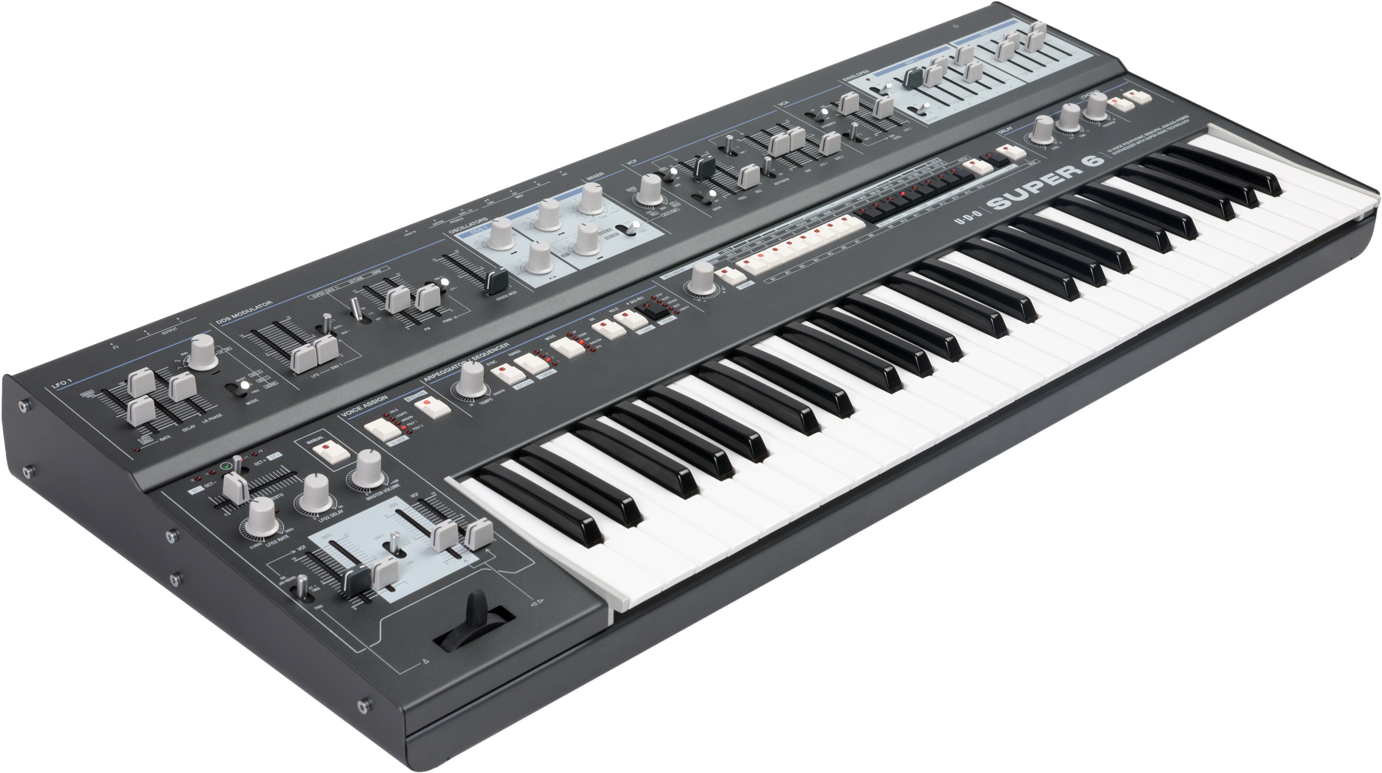 Udo Audio Super 6 Keyboard Black - Sintetizador - Variation 1