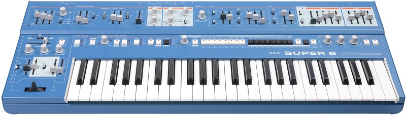 Udo Audio Super 6 Keyboard Blue - Sintetizador - Variation 3