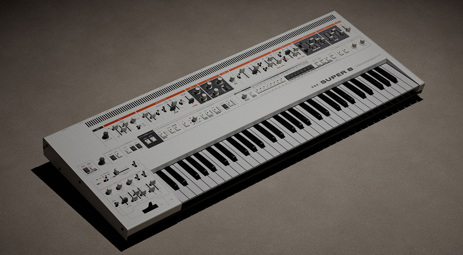 Udo Audio Super 8 Keyboard White - Sintetizador - Variation 7