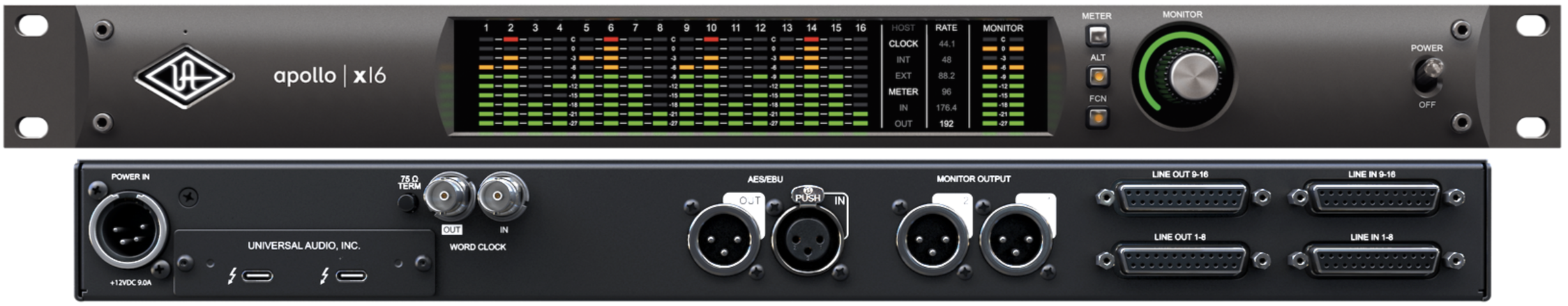 Universal Audio Apollo X16 - Interface de audio thunderbolt - Variation 4