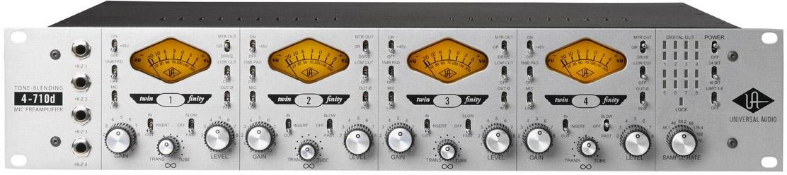 Preamplificador Universal audio 4-710D