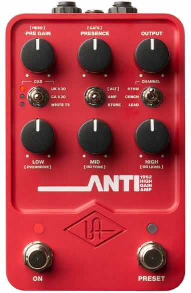 Universal Audio Anti 1992 High Gain Amp - Preamplificador para guitarra eléctrica - Main picture