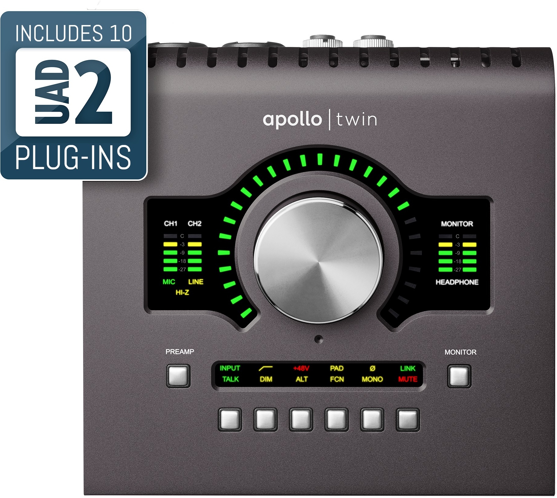 Universal Audio Apollo Twin Mkii Quad - Interface de audio thunderbolt - Main picture