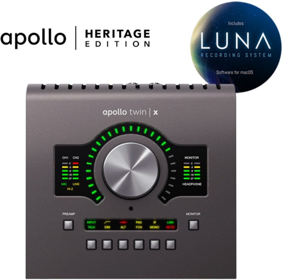 Universal Audio Apollo Twin X Duo Heritage Edition - Interface de audio thunderbolt - Main picture