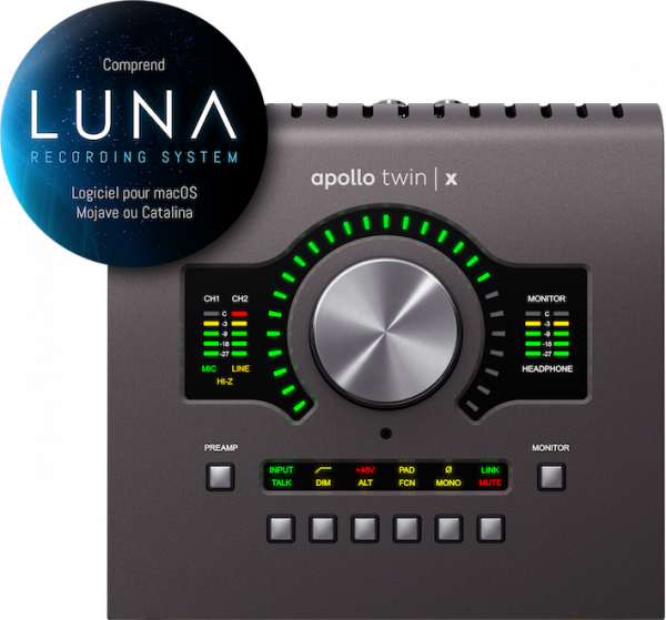 Universal Audio Apollo Twin X Quad - Interface de audio thunderbolt - Main picture
