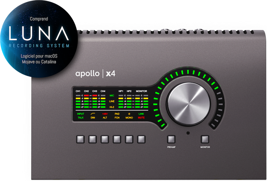 Universal Audio Apollo X4 - Interface de audio thunderbolt - Main picture
