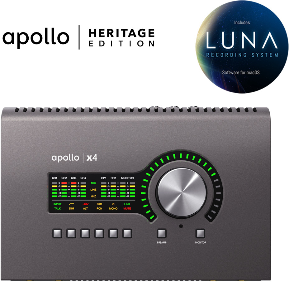 Universal Audio Apollo X4 Heritage Edition - Interface de audio thunderbolt - Main picture