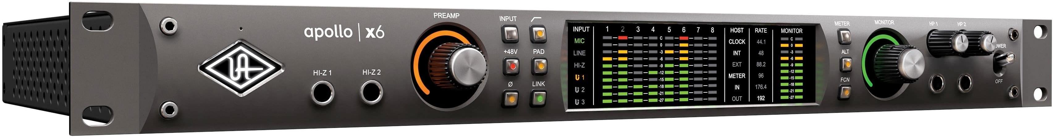 Interface de audio thunderbolt Universal audio Apollo x6