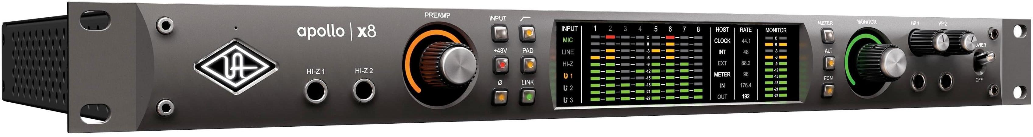 Interface de audio thunderbolt Universal audio Apollo x8