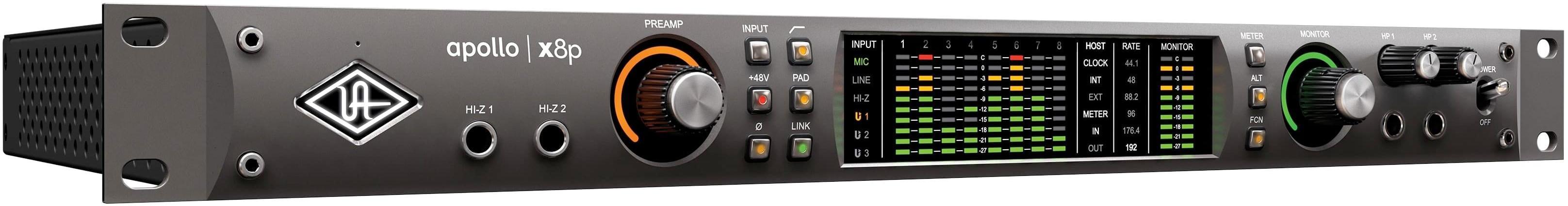 Interface de audio thunderbolt Universal audio Apollo x8p