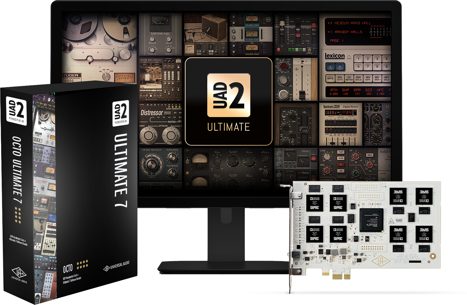 Universal Audio Uad-2 Pci-e Octo Ultimate 7 - Otros formatos (madi, dante, pci...) - Main picture