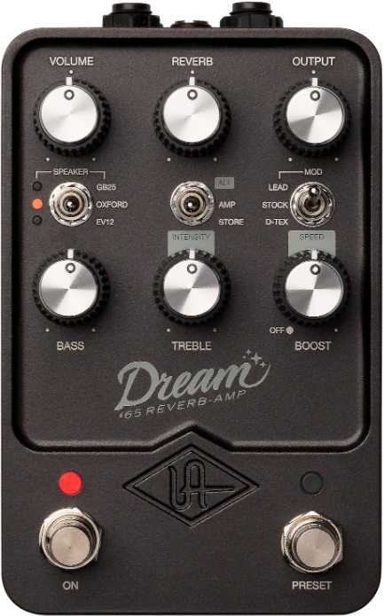 Universal Audio Uafx Dream '65 Reverb Amplifier - Simulacion de modelado de amplificador de guitarra - Main picture