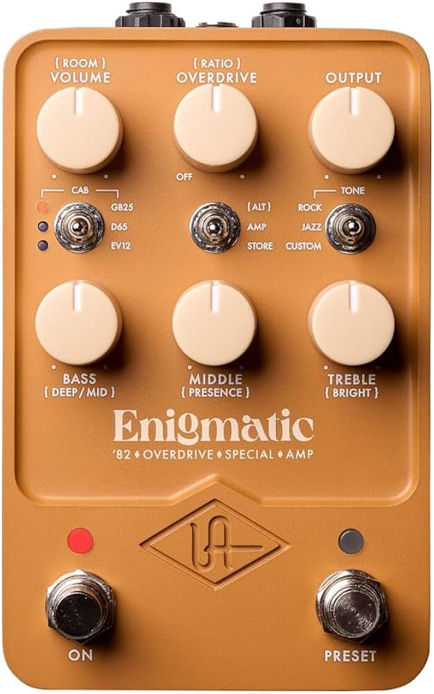 Universal Audio Uafx Enigmatic '82 Overdrive Special Amp - Simulacion de modelado de amplificador de guitarra - Main picture