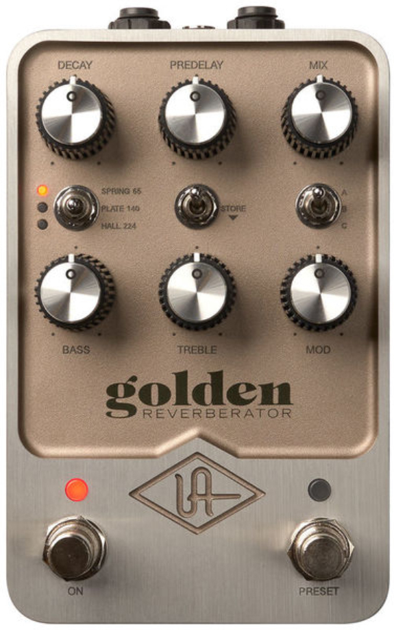 Universal Audio Uafx Golden Reverberator - Pedal de reverb / delay / eco - Main picture