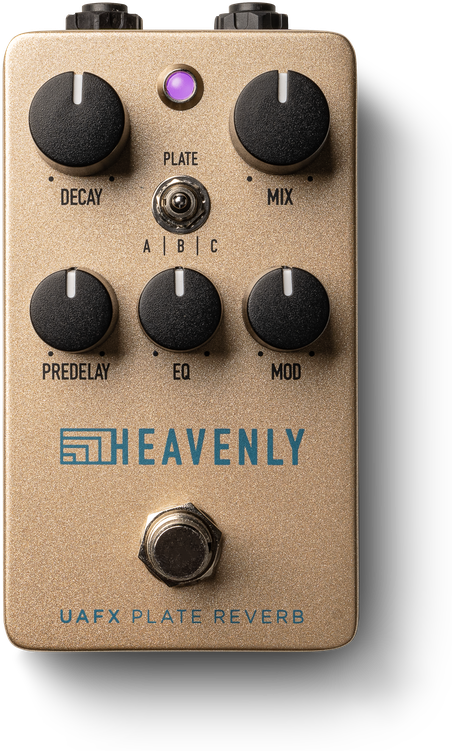 Universal Audio Uafx Heavenly Plate Reverb - Pedal de reverb / delay / eco - Main picture