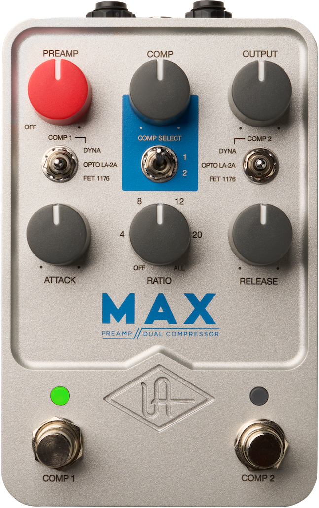 Universal Audio Uafx Max Preamp & Dual Compressor - Pedal compresor / sustain / noise gate - Main picture