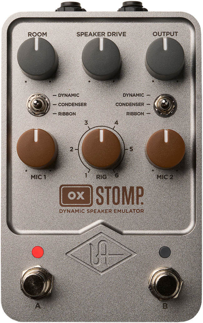 Universal Audio Uafx Ox Stomp Dynamic Speaker Emulator - Cabinet Simulator - Main picture