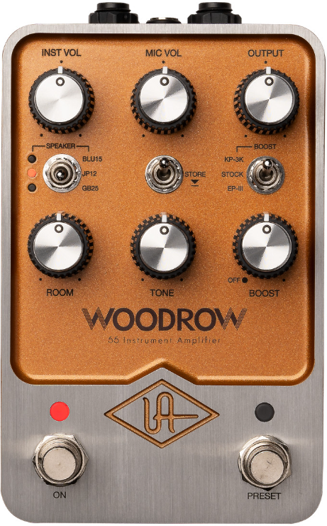 Universal Audio Uafx Woodrow '55 Instrument Amplifier - Simulacion de modelado de amplificador de guitarra - Main picture