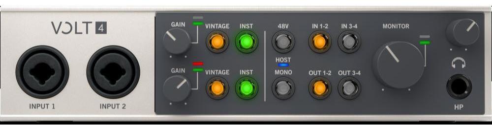 Interface de audio usb Universal audio Volt 4