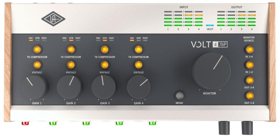 Interface de audio usb Universal audio Volt 476P