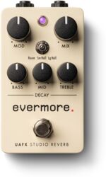 Pedal de reverb / delay / eco Universal audio UAFX EVERMORE STUDIO REVERB