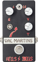 Pedal overdrive / distorsión / fuzz Val martins Hells Bells Distorsion