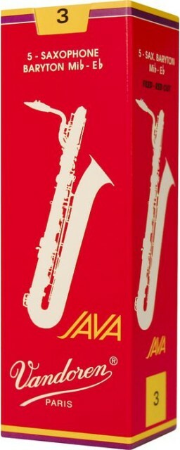 Vandoren Java Filed - Red Cut Boite De 5 Anches Saxophone Baryton N.3,5 - Caña para saxófono - Main picture