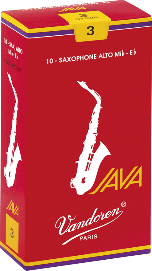 Vandoren Java Saxophone Alto N°2.5 (box X10) - Caña para saxófono - Main picture